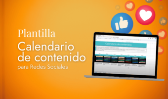 Plantilla gratuita de calendario de contenido para redes sociales