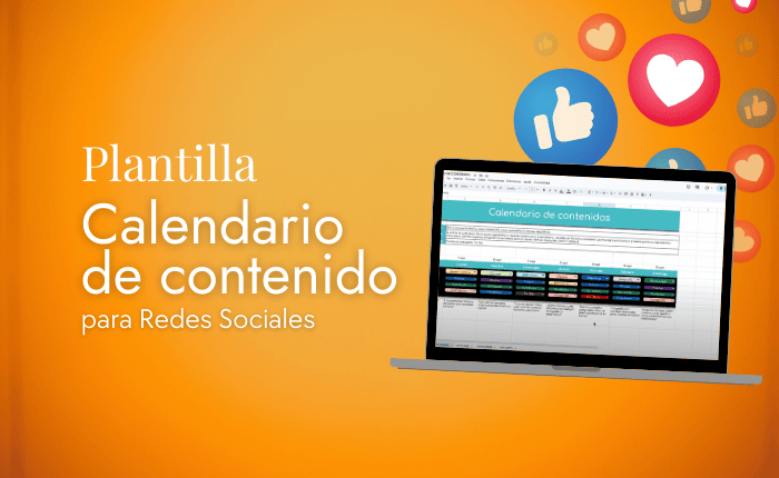 Plantilla gratuita de contenido para redes sociales