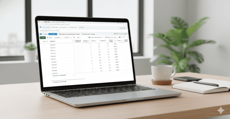 Administrador de anuncios de Meta