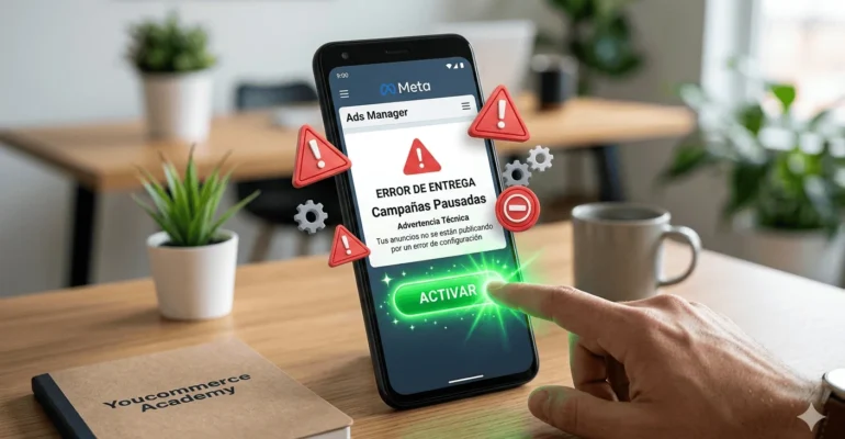 campaña de meta ads no se activa